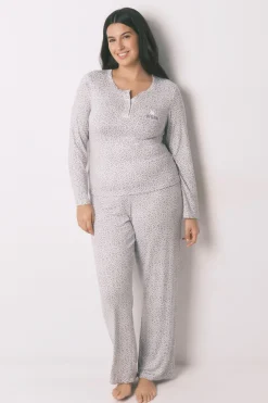 Women'secret Pijama largo animal Miffy estampado Best