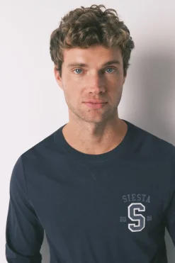 Women'secret Pijama largo hombre 100% algodón cuadros gris Online