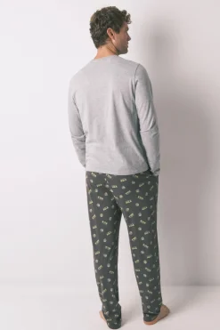 Women'secret Pijama largo hombre 100% algodón
