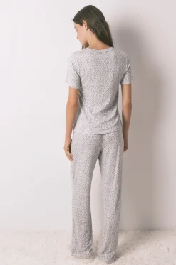 Women'secret Pijama largo manga corta animal Miffy estampado Clearance