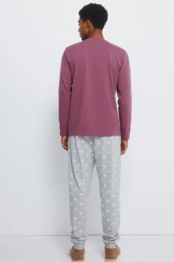 Springfield Pijama largo oso azul Outlet