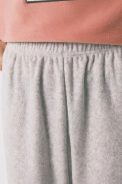 Women'secret Pijama largo polar suave y gris Pingu rosa New