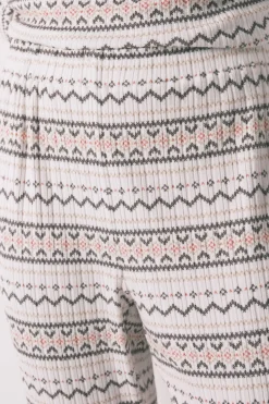 Women'secret Pijama largo punto cálido suave cenfas Mickey blanco