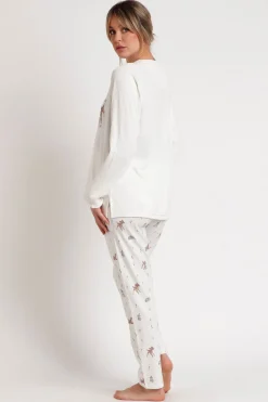 Admas Pijama Maternity Disney Bambi You are so beige