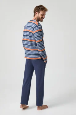 Kiff-Kiff Pijama Punto Kiff Kiff Rayas Multicolor estampado New