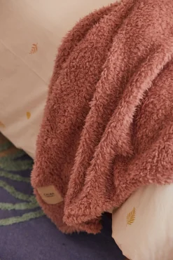 Calma House Plaid Tedy rosa Sale