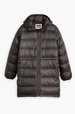 Levi's Plumífero largo Levis® Negro Clearance