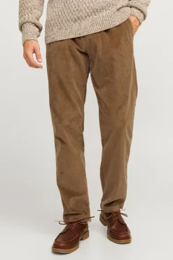 Jack & Jones Pnatalón jogger de pana nude New
