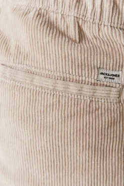 Jack & Jones Pnatalón jogger de pana gris Hot