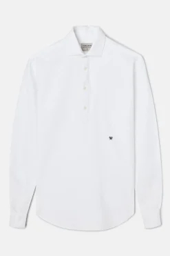Silbon Polera sport oxford Blanco Sale
