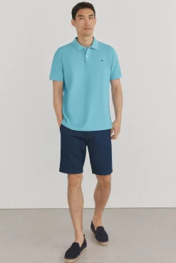 Pedro del Hierro Polo básico piqué Turquesa Best