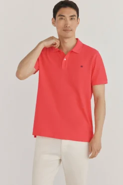 Pedro del Hierro Polo básico piqué Rojo Discount