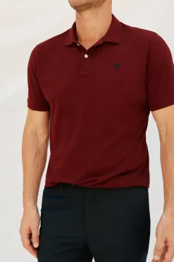 Cortefiel Polo básico piqué Vino Online