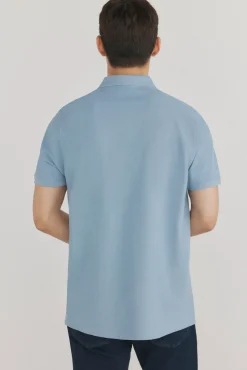 Pedro del Hierro Polo básico piqué Azul Hot