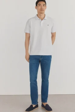 Pedro del Hierro Polo básico piqué Gris Discount