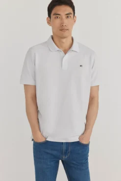 Pedro del Hierro Polo básico piqué Gris Discount