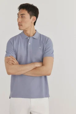 Pedro del Hierro Polo básico piqué regular Morado Clearance