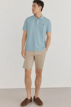 Pedro del Hierro Polo básico piqué regular Azul Clearance