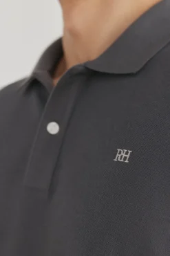 Pedro del Hierro Polo básico slim Gris Discount