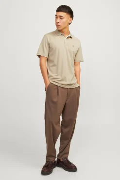 Jack & Jones Polo clásico Beige Online