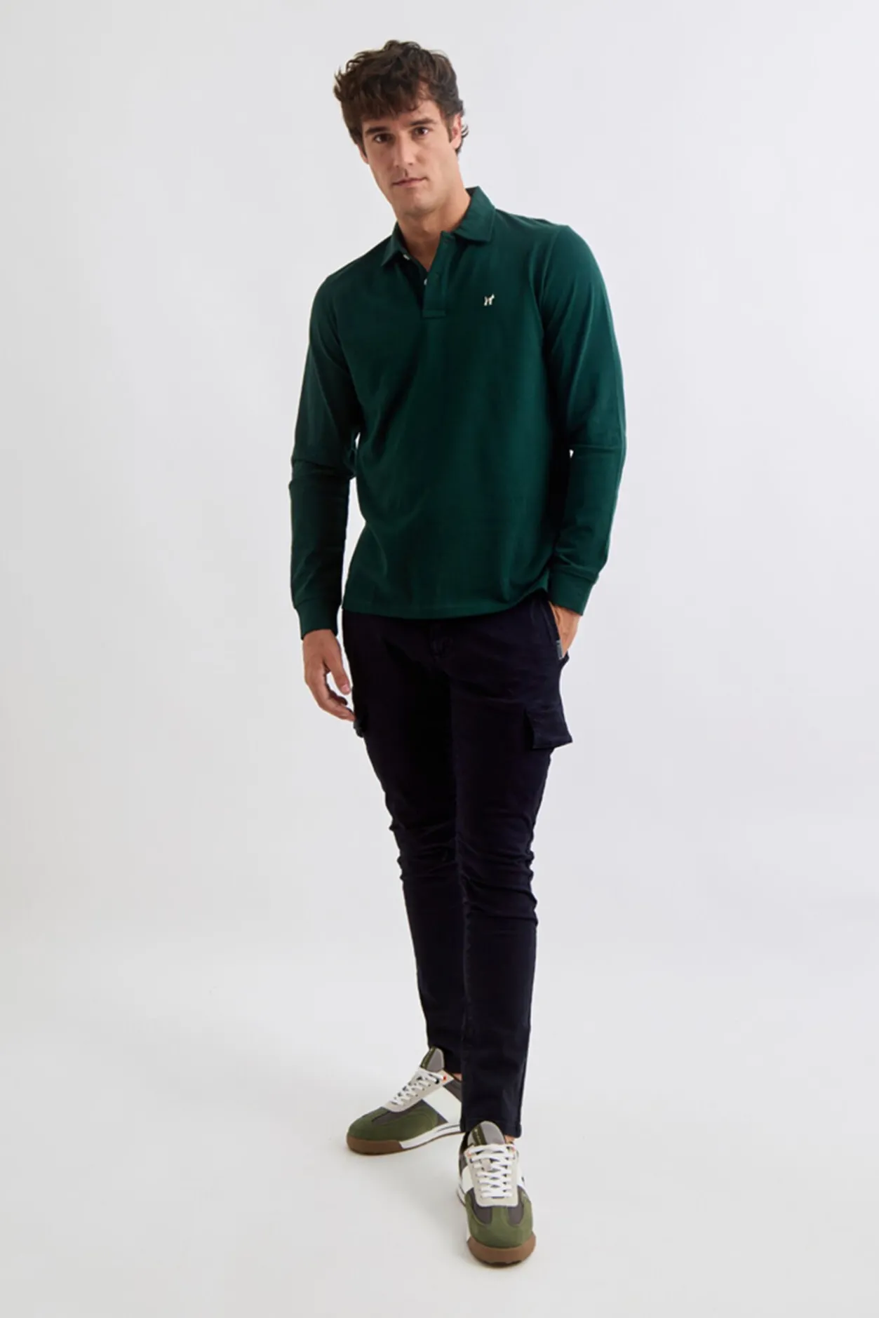 Williot Polo Clásico Verde oscuro New