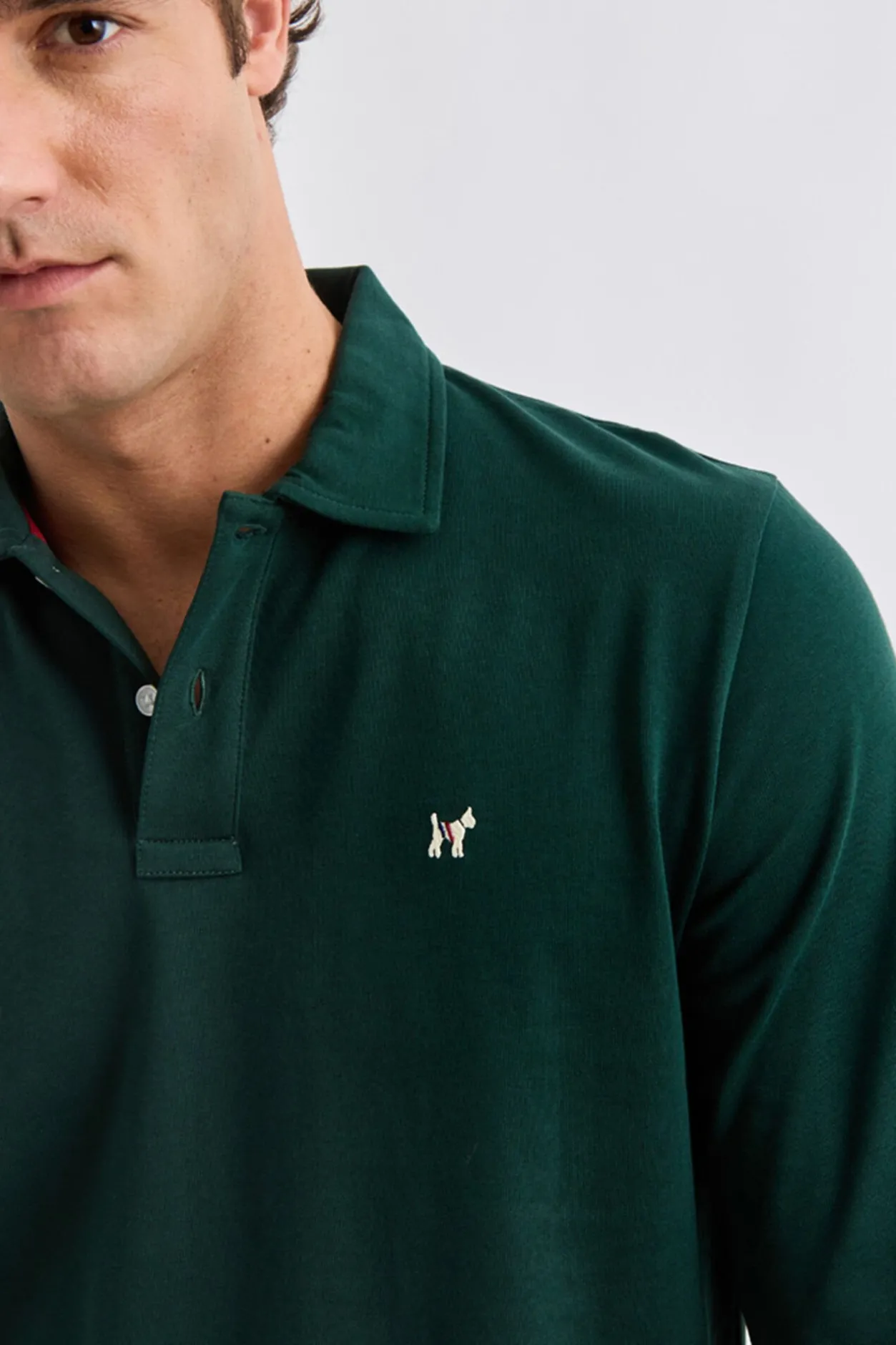 Williot Polo Clásico Verde oscuro New