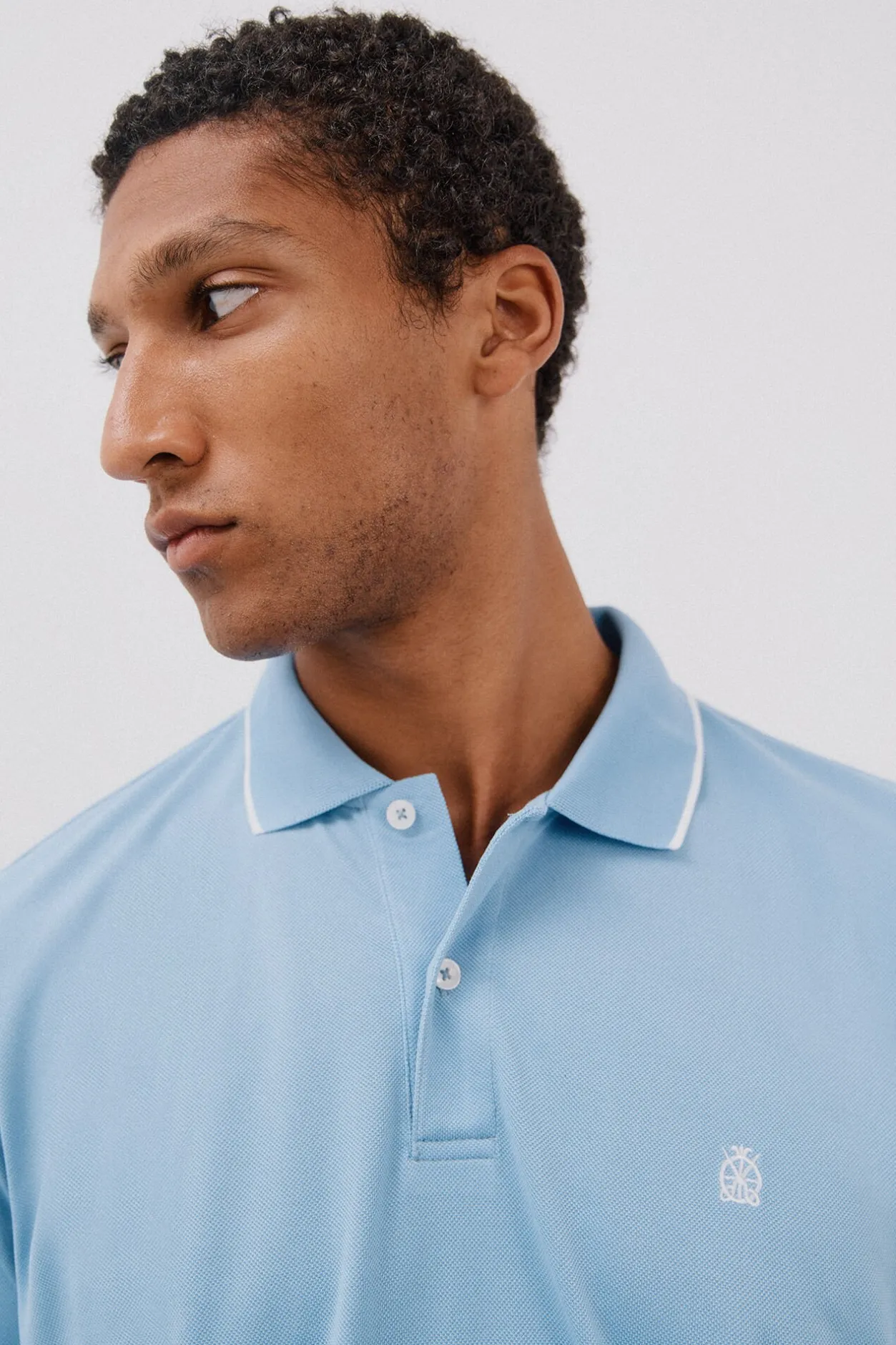 Cortefiel Polo coolmax® Azul Hot