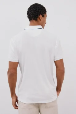 Cortefiel Polo coolmax® Blanco