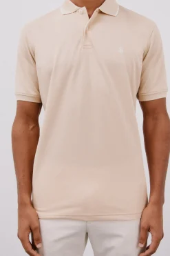 Cortefiel Polo coolmax® Beige Sale