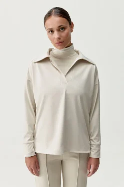 Born Living Yoga Polo deportivo Lua "Skin move" beige marfil New