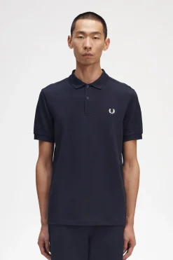 Fred Perry Polo Azul marino Clearance
