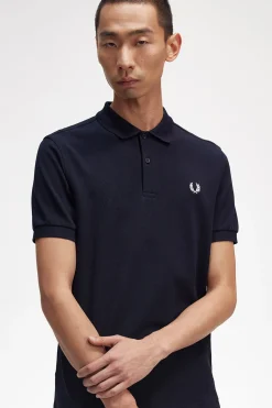 Fred Perry Polo Azul marino Clearance