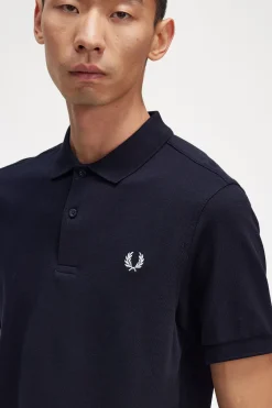 Fred Perry Polo Azul marino Clearance