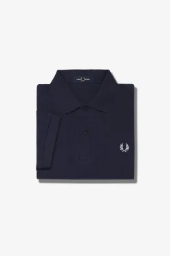 Fred Perry Polo Azul marino Clearance