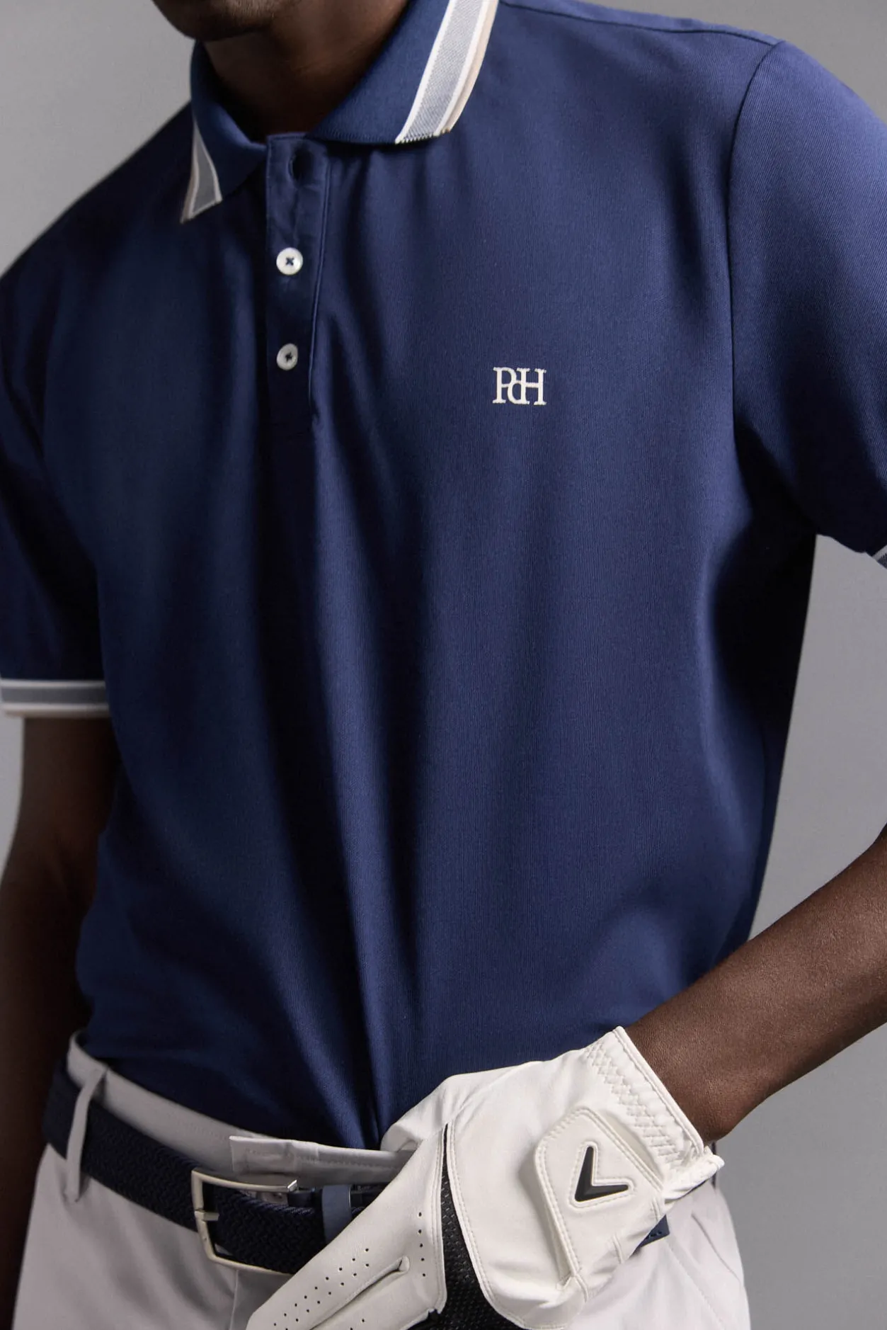 Pedro del Hierro Polo liso golf Azul Online