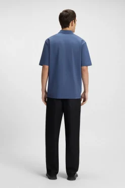 HUGO Polo manga corta Azul New