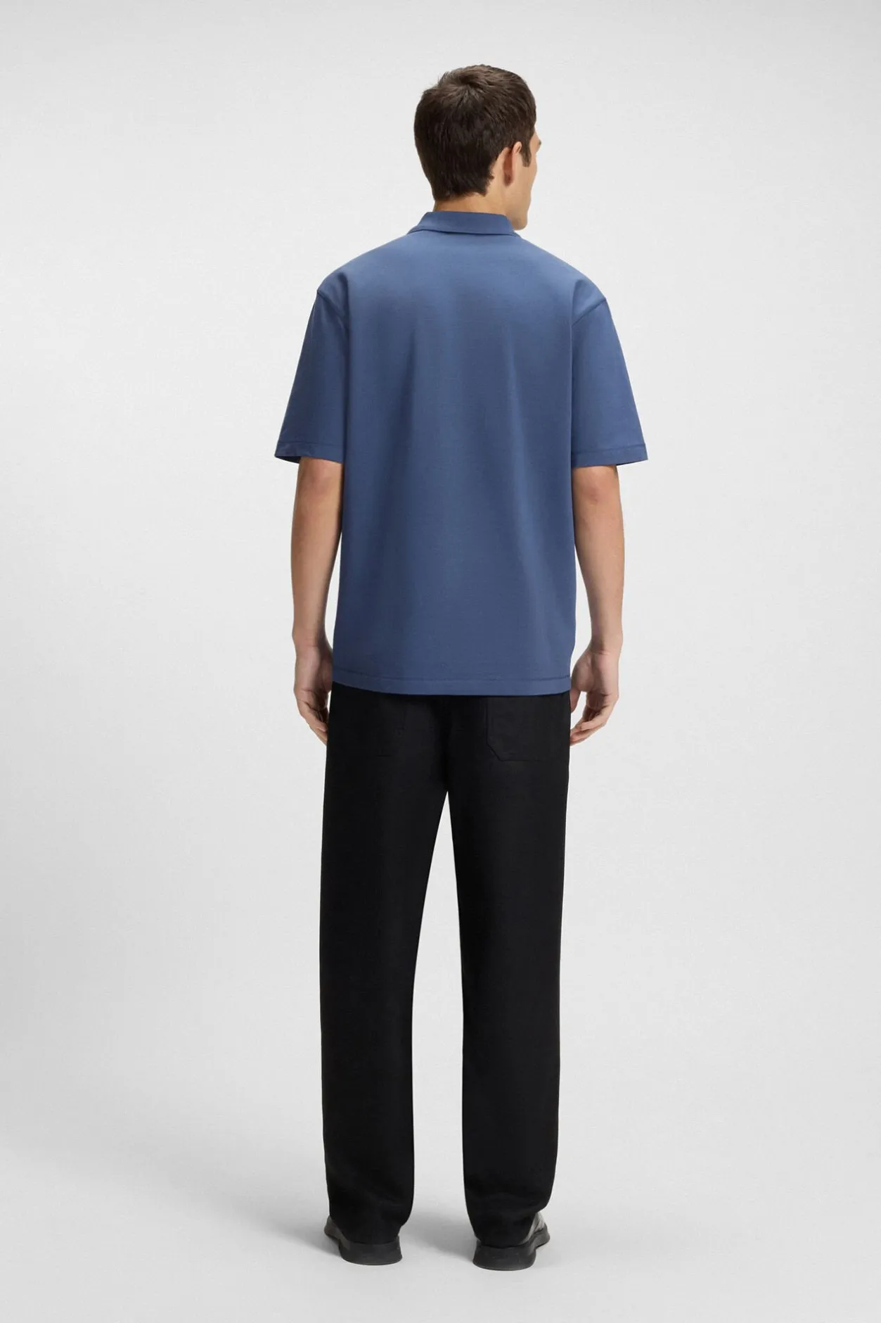 HUGO Polo manga corta Azul New