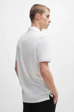 HUGO Polo manga corta Blanco Outlet