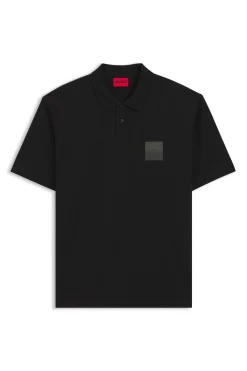 HUGO Polo manga corta Negro Discount