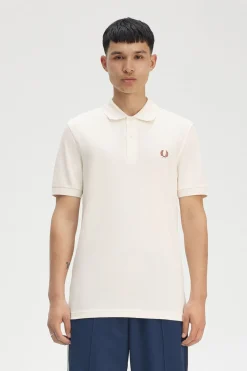 Fred Perry Polo manga corta Marfil Outlet