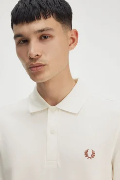 Fred Perry Polo manga corta Marfil Outlet