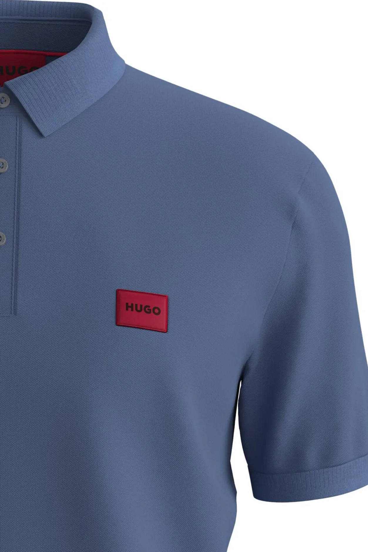 HUGO Polo manga corta Azul Hot