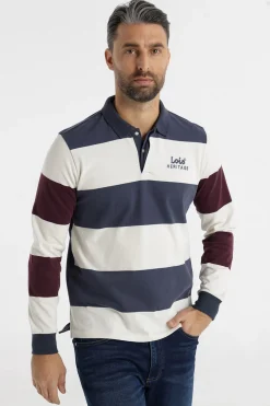 Lois Polo Manga Larga azul Online