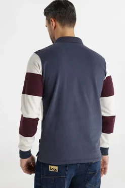 Lois Polo Manga Larga azul Online