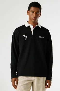 Pepe Jeans Polo manga larga negro