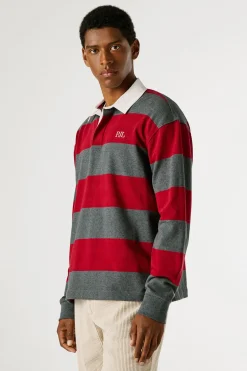 Pepe Jeans Polo manga larga rojo Online