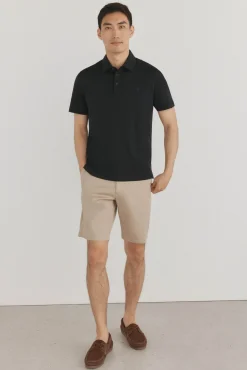 Pedro del Hierro Polo mercerizado Negro Hot