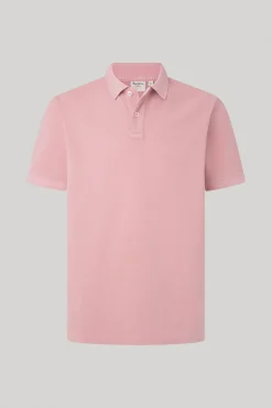 Pepe Jeans Polo Piqué Fit Slim rosa Outlet