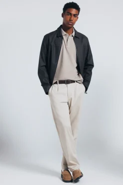 Springfield Polo piqué slim fit nude Best