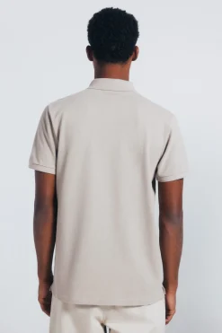 Springfield Polo piqué slim fit nude Best